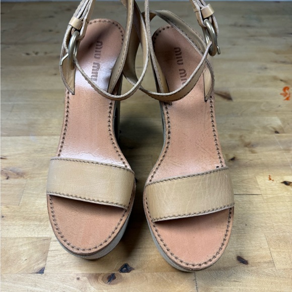 Miu Miu Leather heels size 5 - Picture 2 of 12